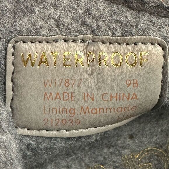 COLE HAAN Zerogrand Hiker Boots Booties Grey Tan Purple Women's size 9 - Picture 9 of 10